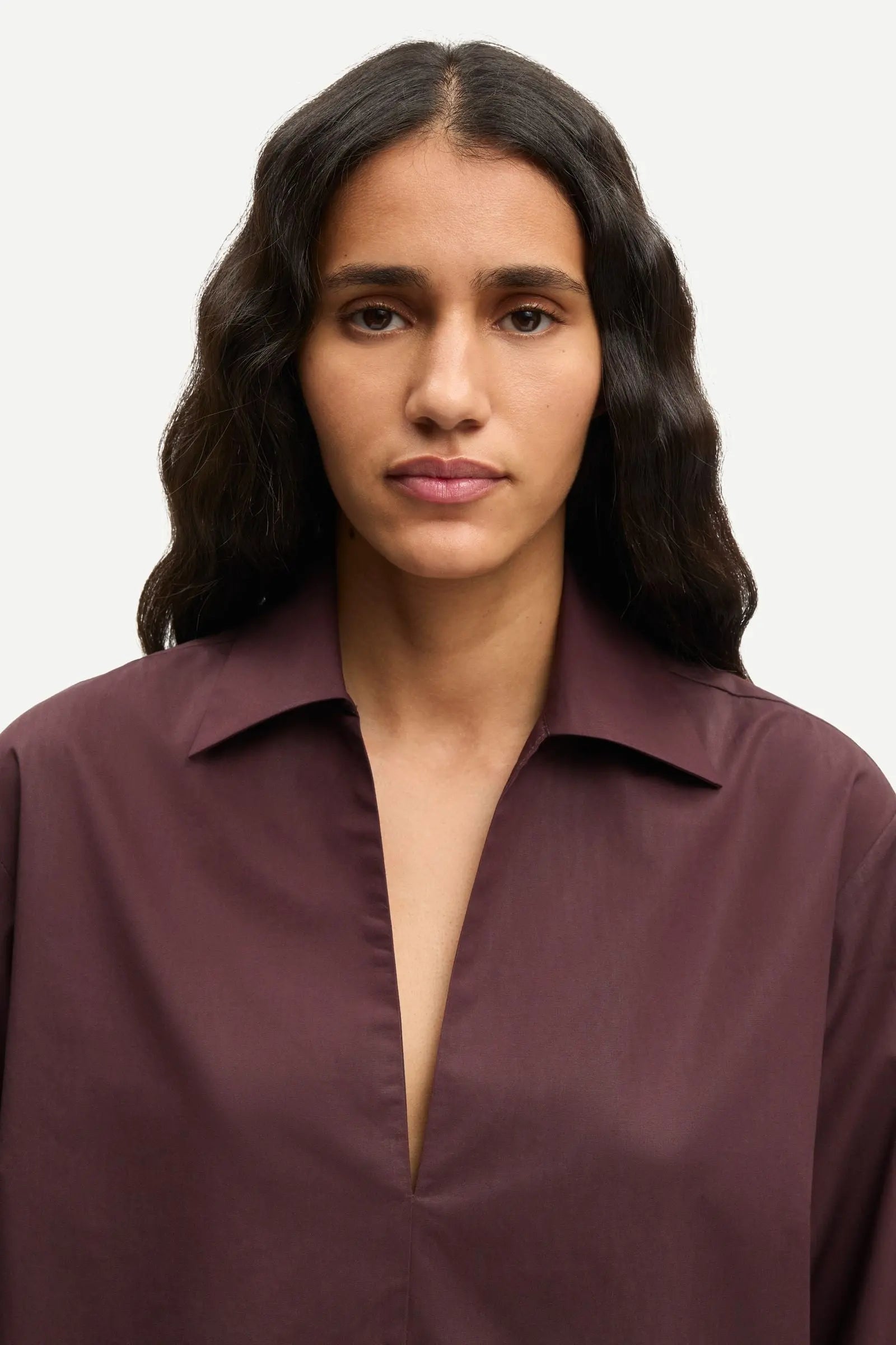 Samsøe Samsøe Sasully Blouse Fudge - Mojo Independent Store