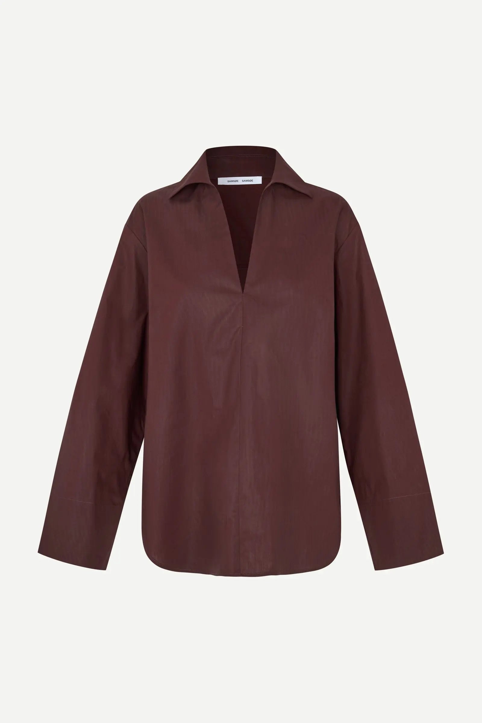 Samsøe Samsøe Sasully Blouse Fudge - Mojo Independent Store