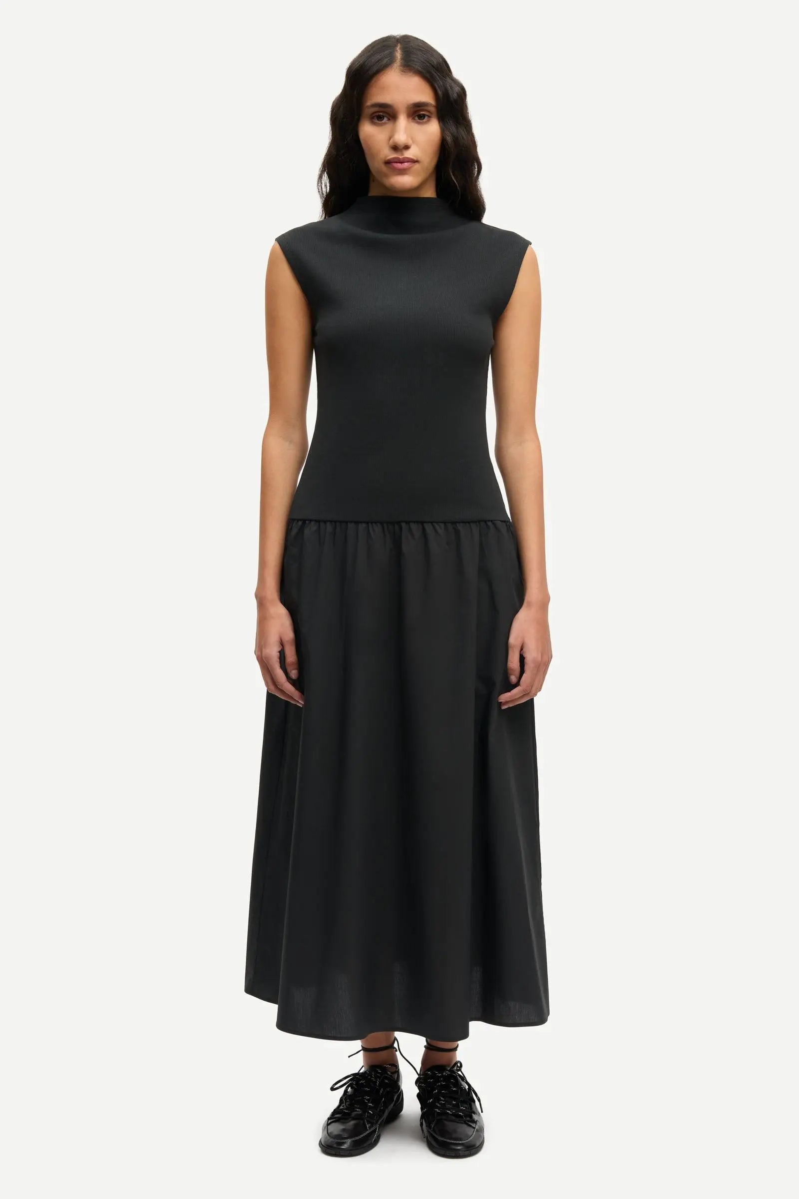 Samsøe Samsøe Sathea Dress Black - Mojo Independent Store