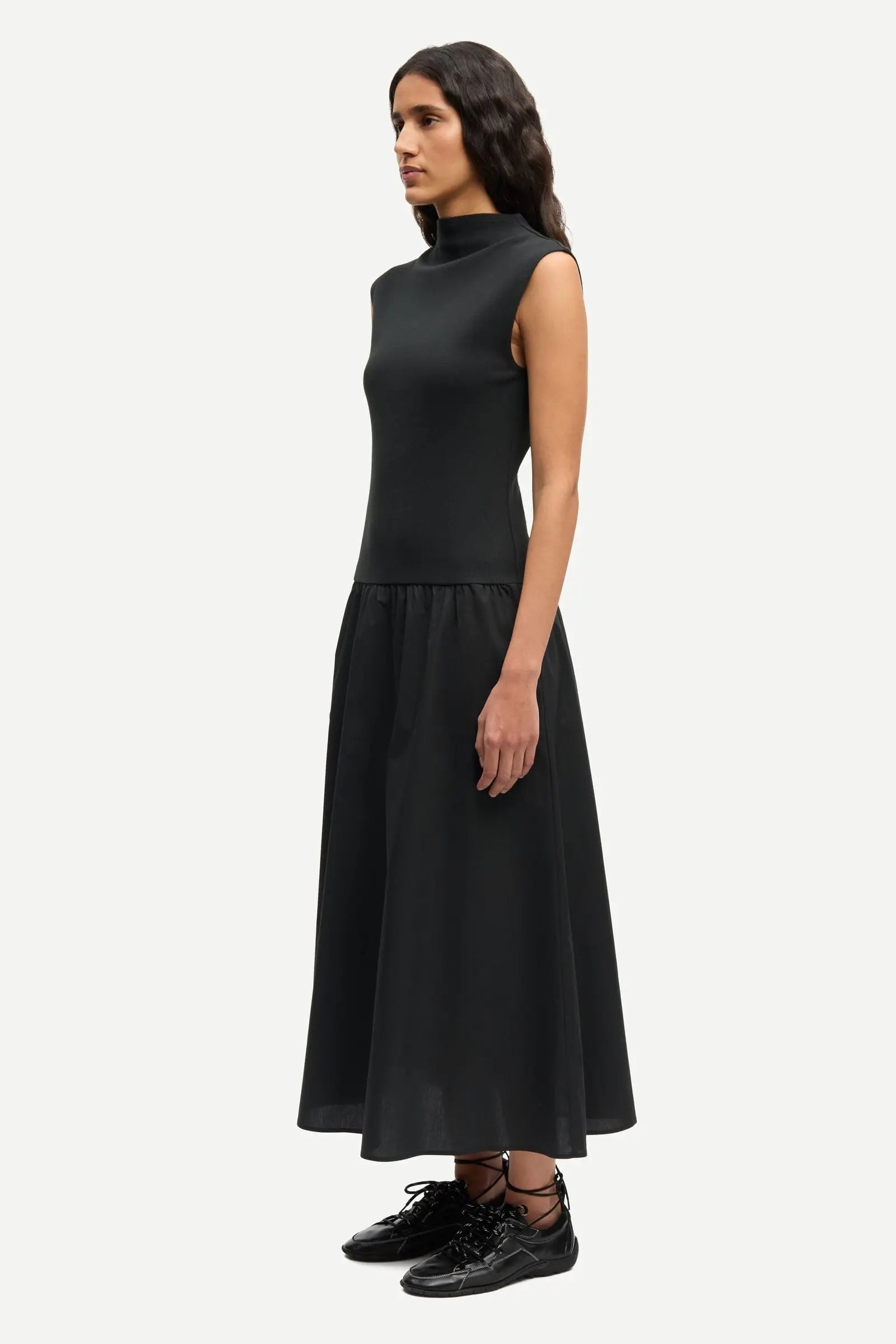 Samsøe Samsøe Sathea Dress Black - Mojo Independent Store