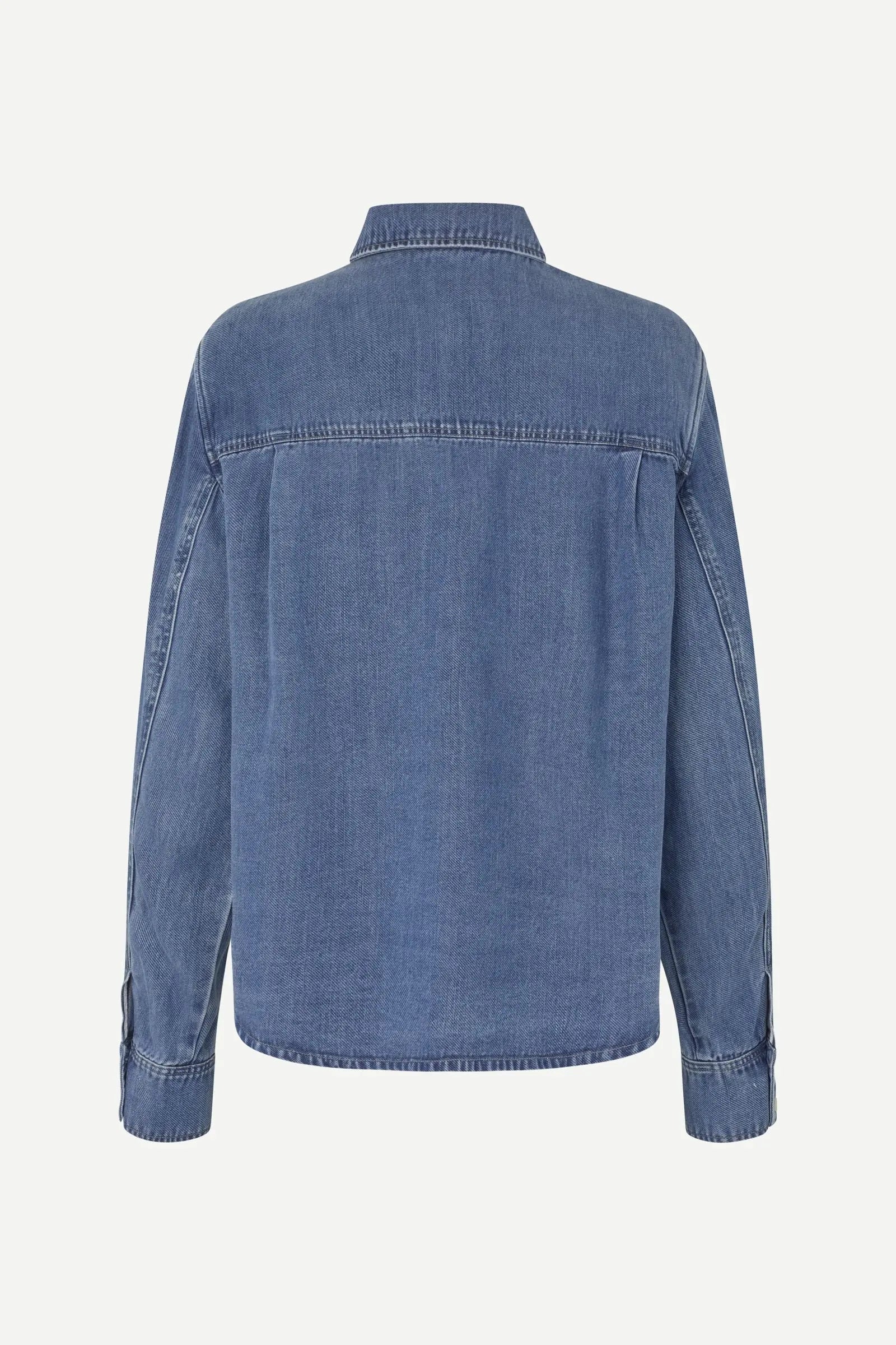 Samsøe Samsøe Sabexy Shirt Medium Denim Blue - Mojo Independent Store