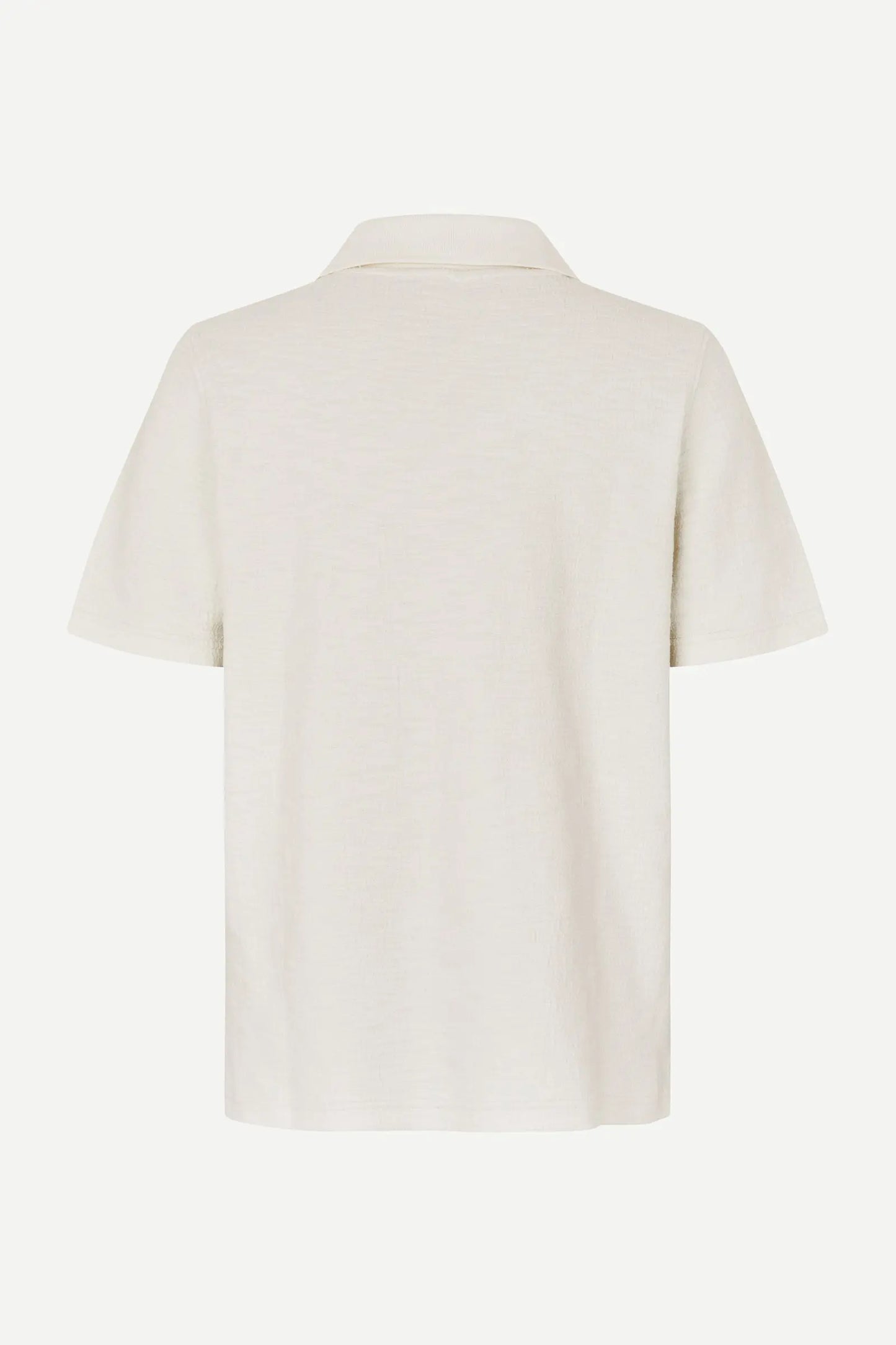 Samsøe Samsøe Samac v-neck Polo Clear Cream - Mojo Independent Store