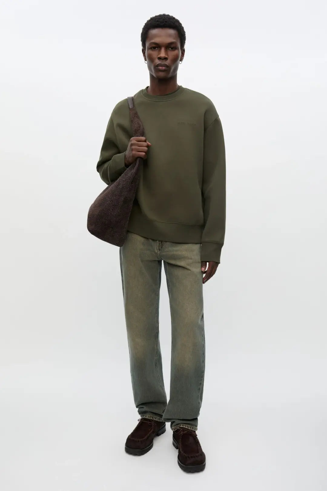Samsøe Samsøe Saethan Sweatshirt Forest Night - Mojo Independent Store