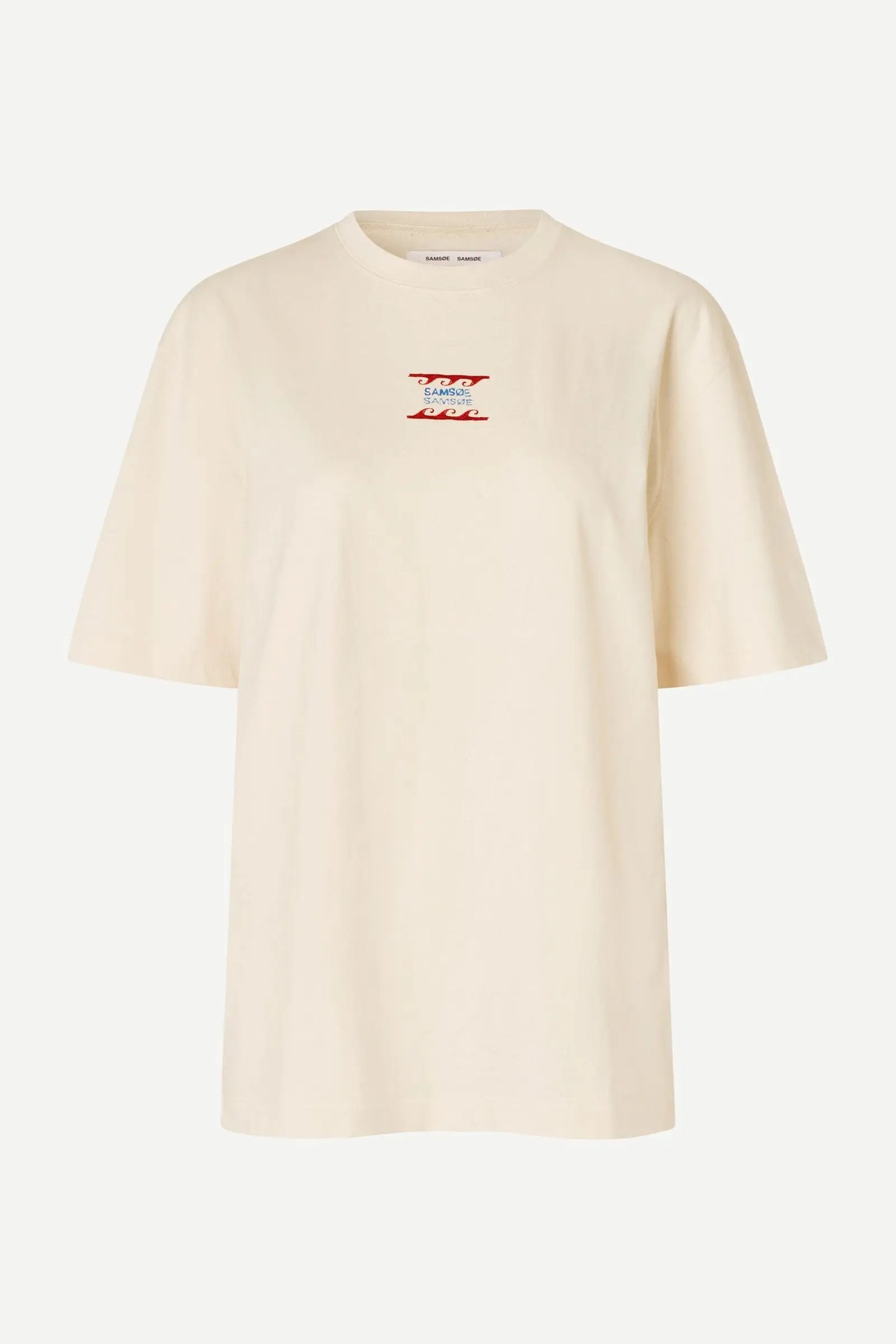 Samsøe Samsøe Sagergei T-shirt Neutral Leisure - Mojo Independent Store