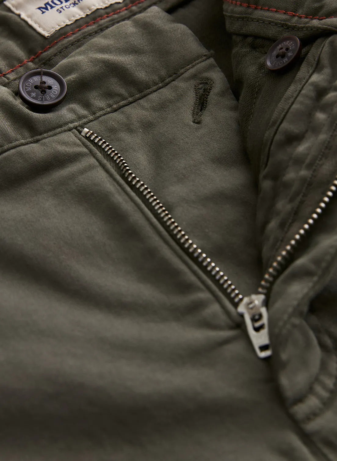 Morris Jeffrey Chino Shorts Olive