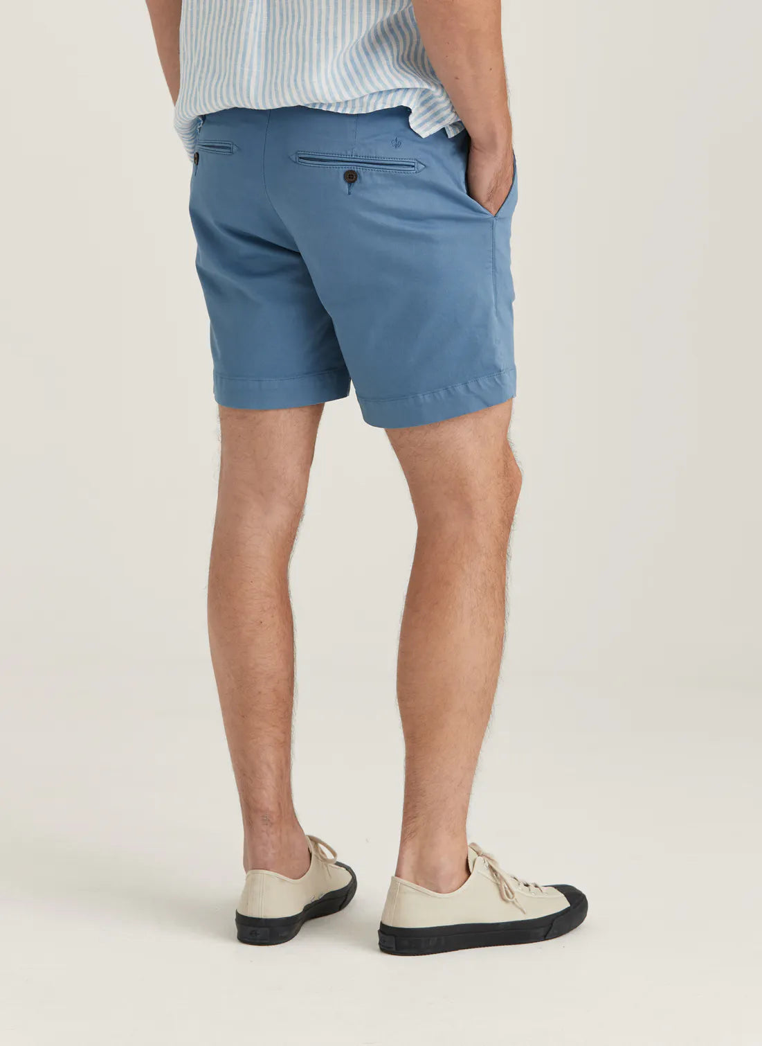 Morris Jeffrey Chino Shorts Blue