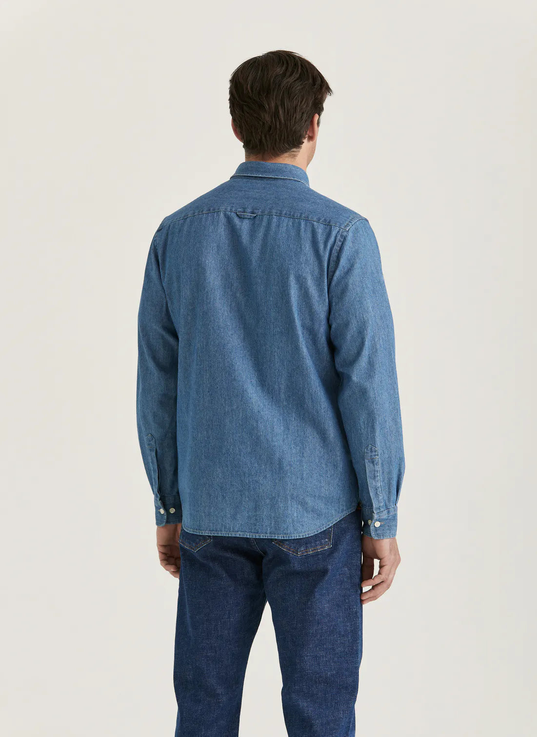 Morris Denim Shirt Old Blue