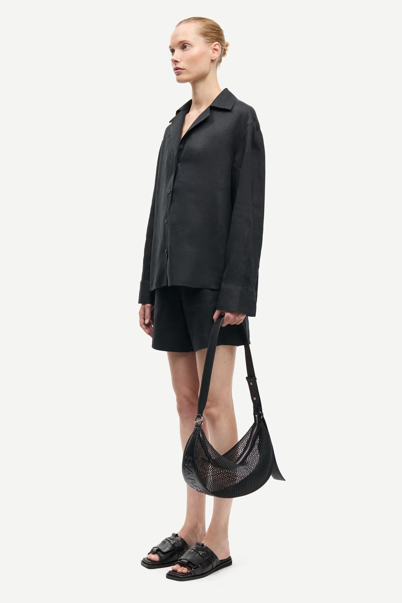 Samsøe Samsøe Saiben Shorts Black - Mojo Independent Store