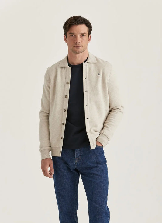 Morris Burton Cardigan Khaki