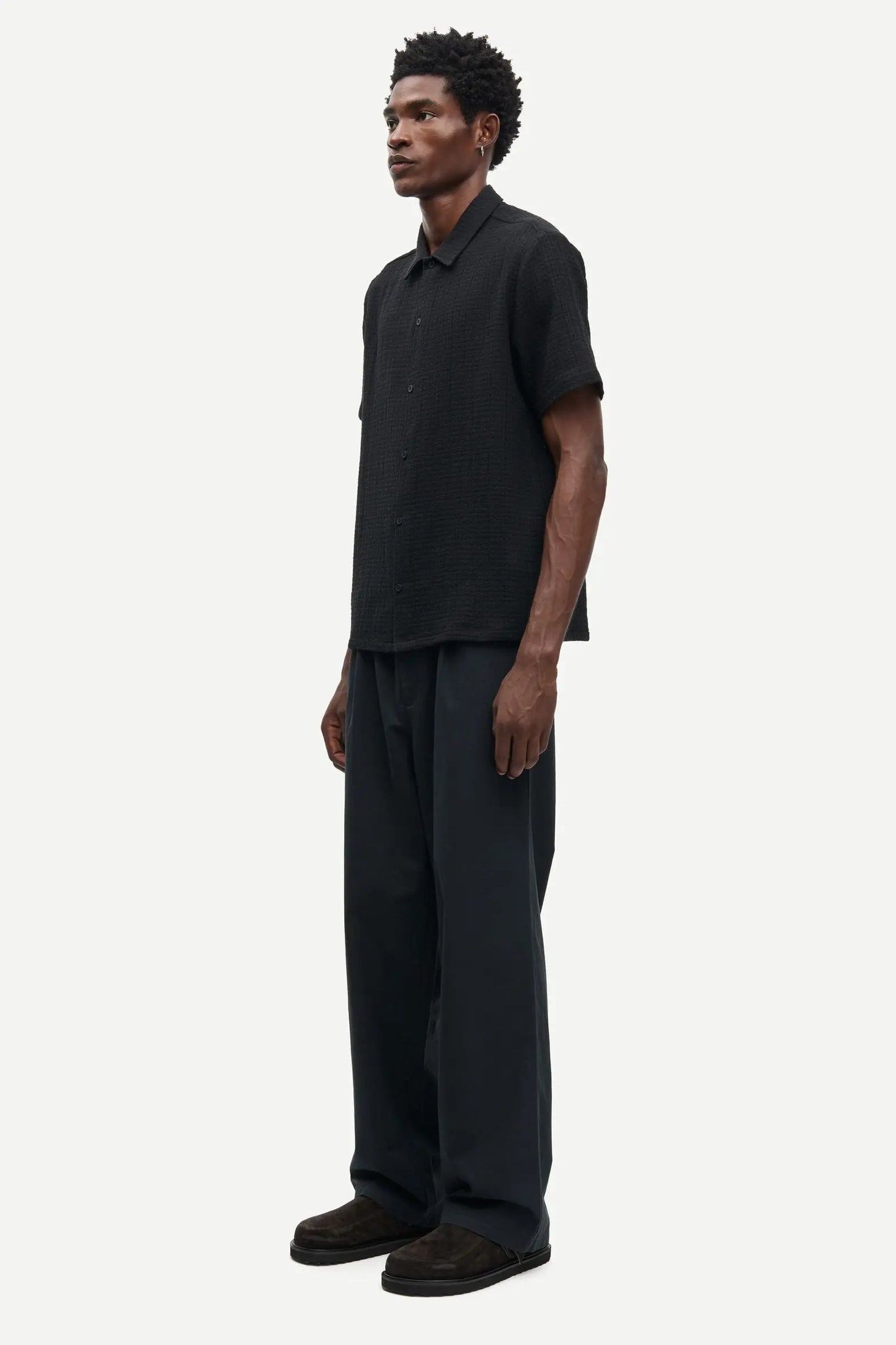Samsøe Samsøe Saavan JX Shirt Black - Mojo Independent Store