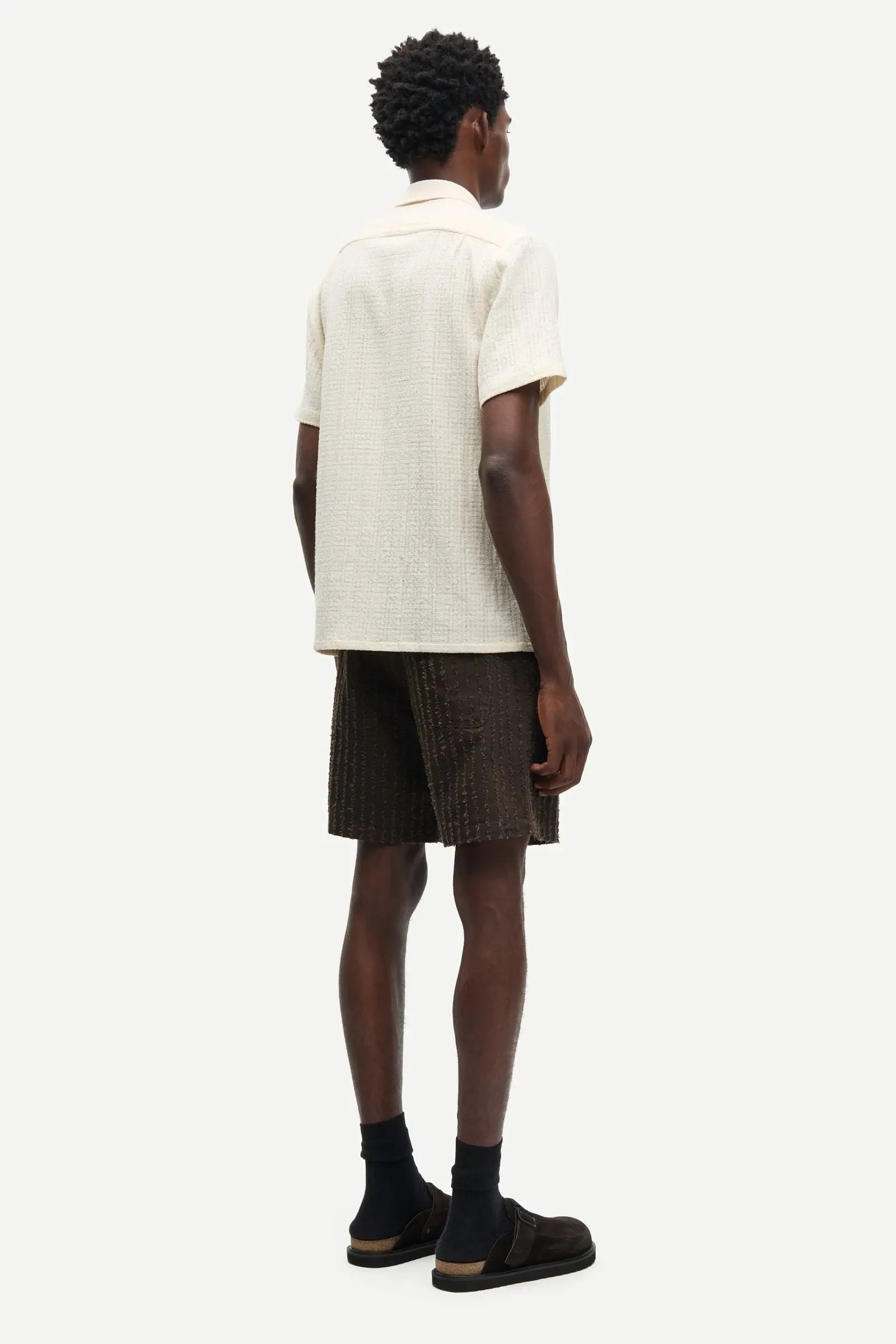 Samsøe Samsøe Saavan JX Shirt Clear Cream - Mojo Independent Store
