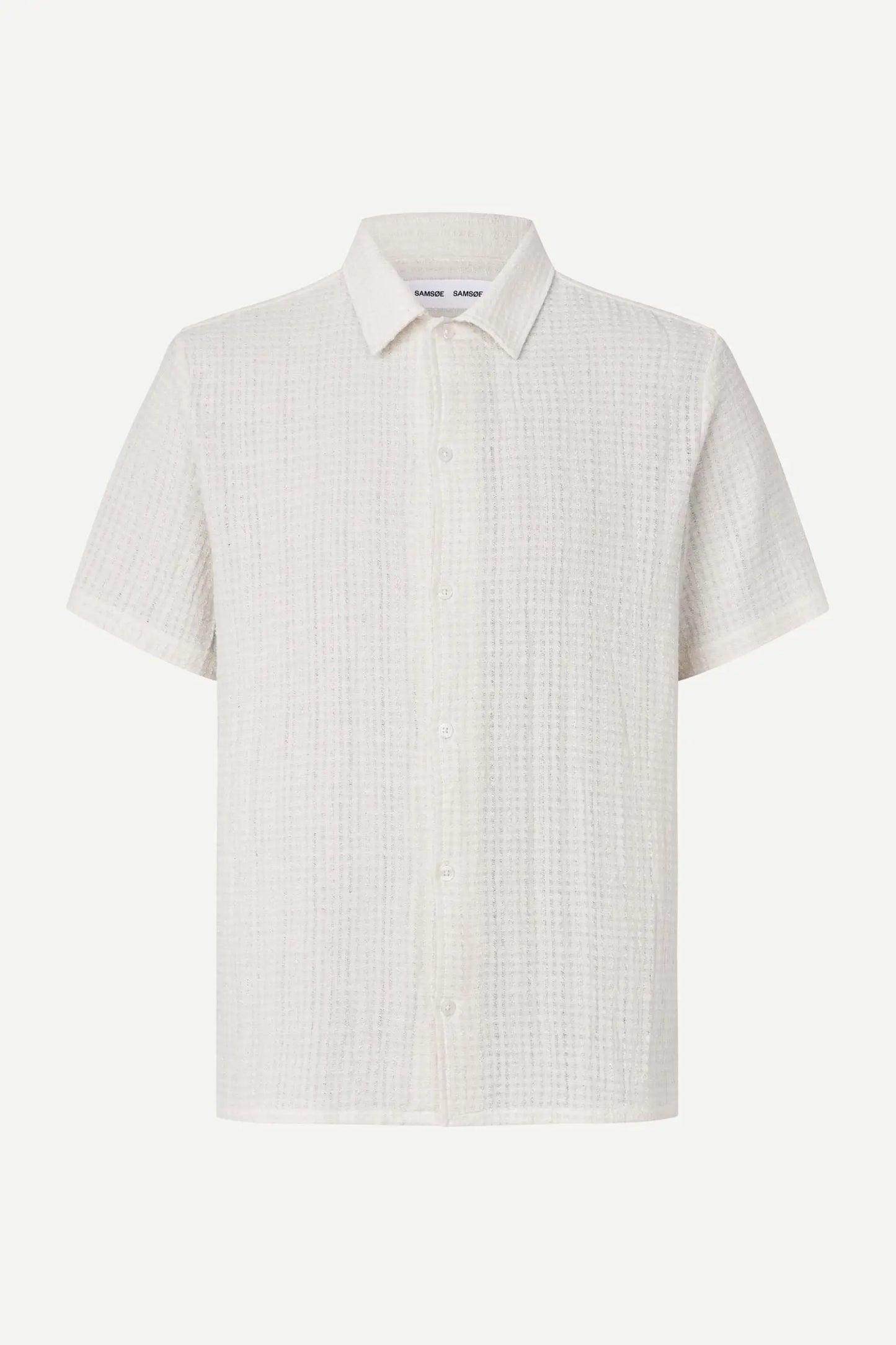 Samsøe Samsøe Saavan JX Shirt Clear Cream - Mojo Independent Store