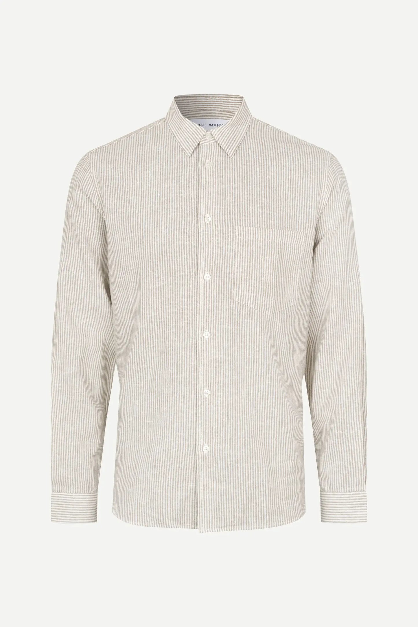 Samsøe Samsøe Saliam FP shirt Aluminium - Mojo Independent Store