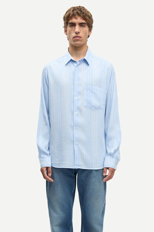Samsøe Samsøe Saryan P Shirt Windsurfer Stripe - Mojo Independent Store