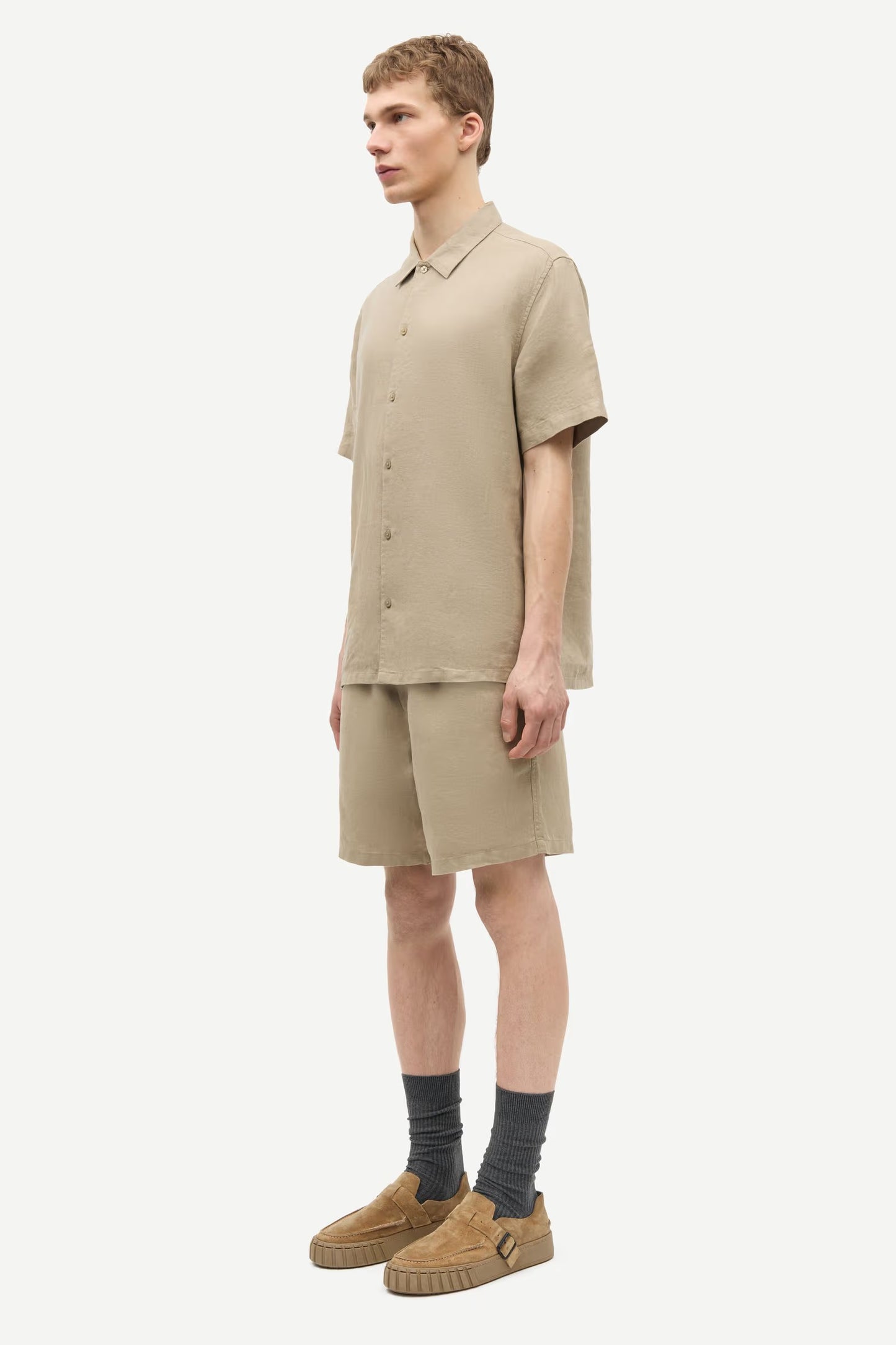 Samsøe Samsøe Sajabari Shorts Aluminium