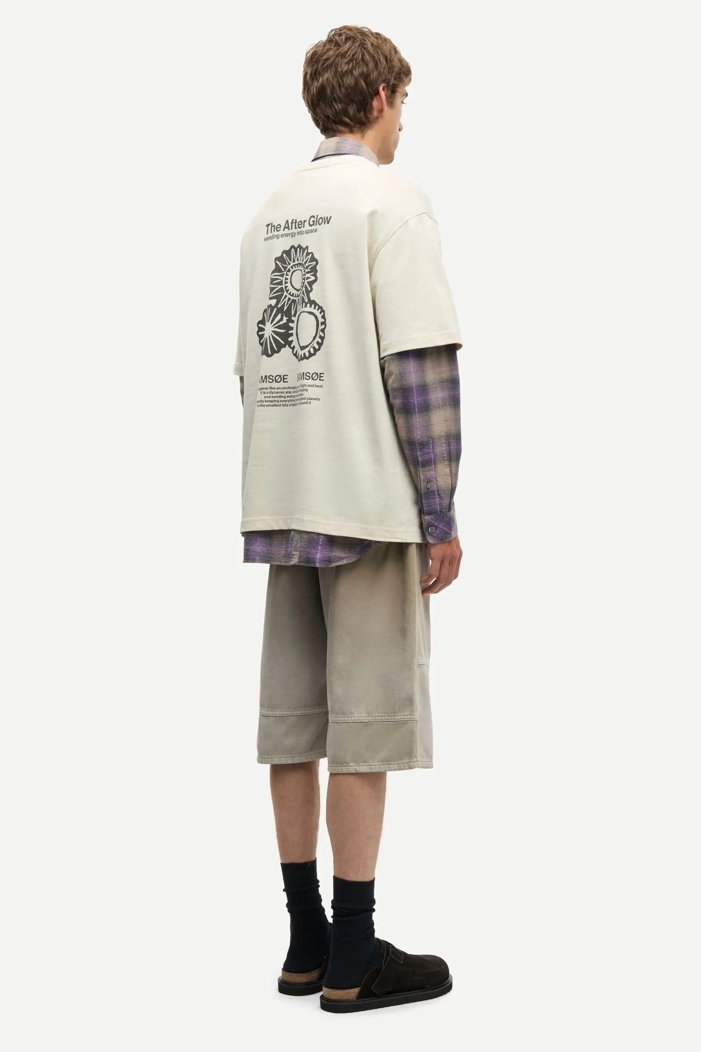 Samsøe Samsøe Sauni T-shirt Black Solar Drift
