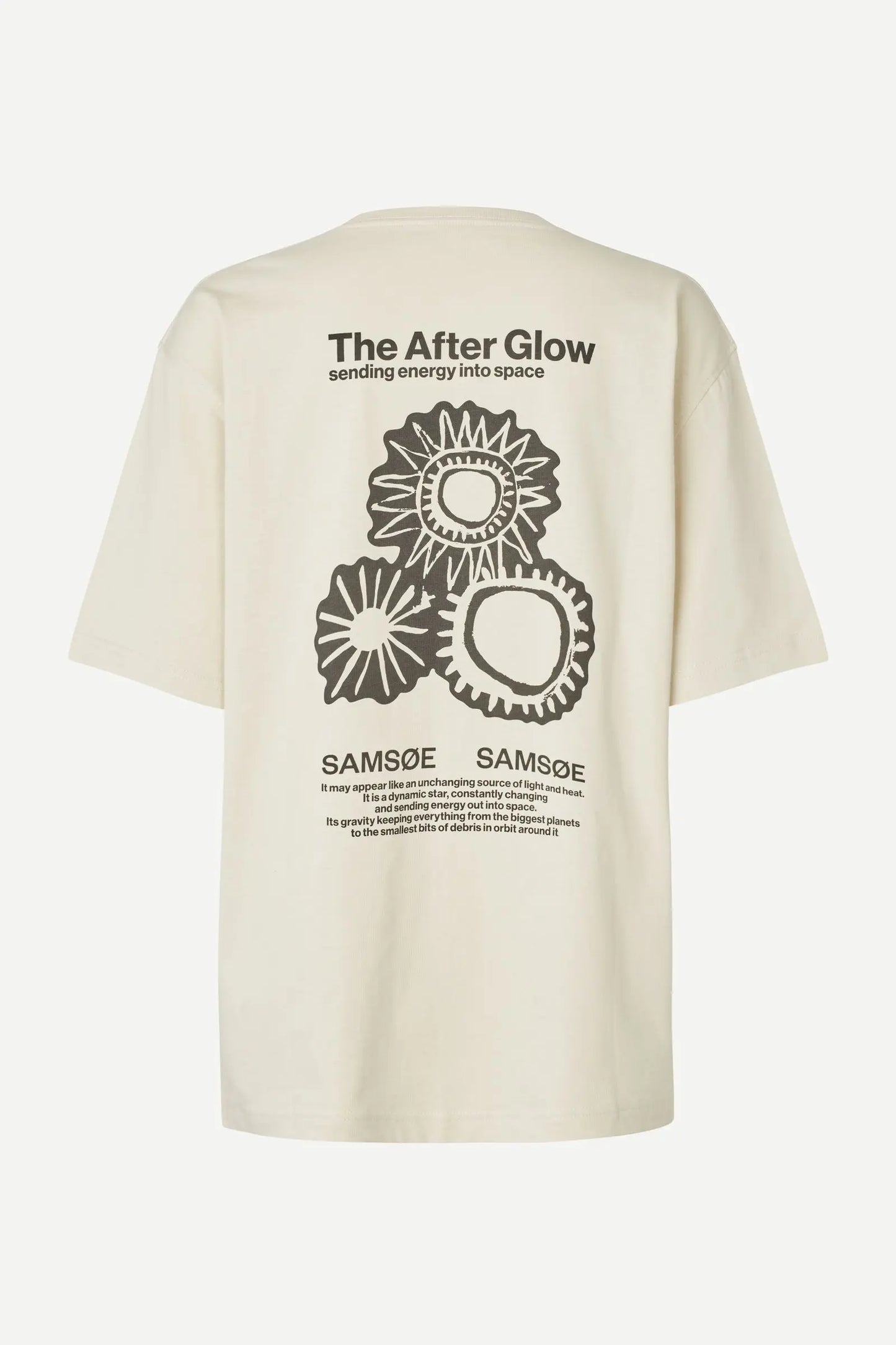 Samsøe Samsøe Sauni T-shirt Black Solar Drift