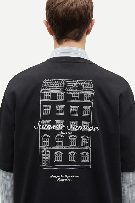 Sauni T-shirt Black Building