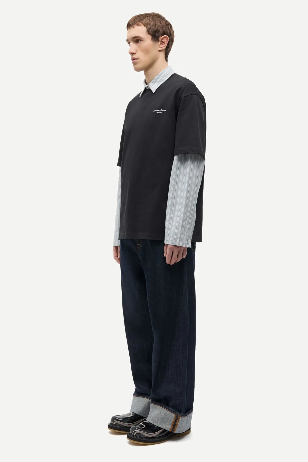 Sauni T-shirt Black Building