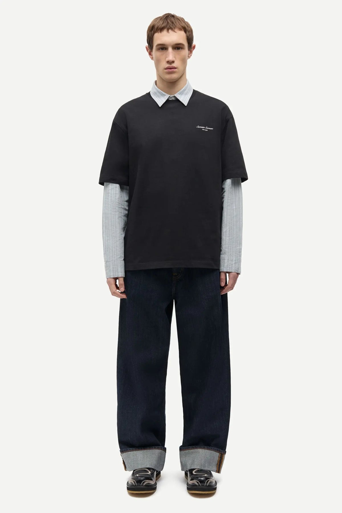 Sauni T-shirt Black Building