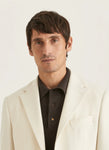 Morris Soft Lambswool Jacket Off White