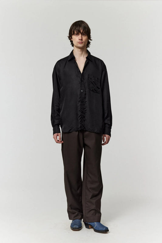 Adnym Atelier Taq Shirt Black Cupro