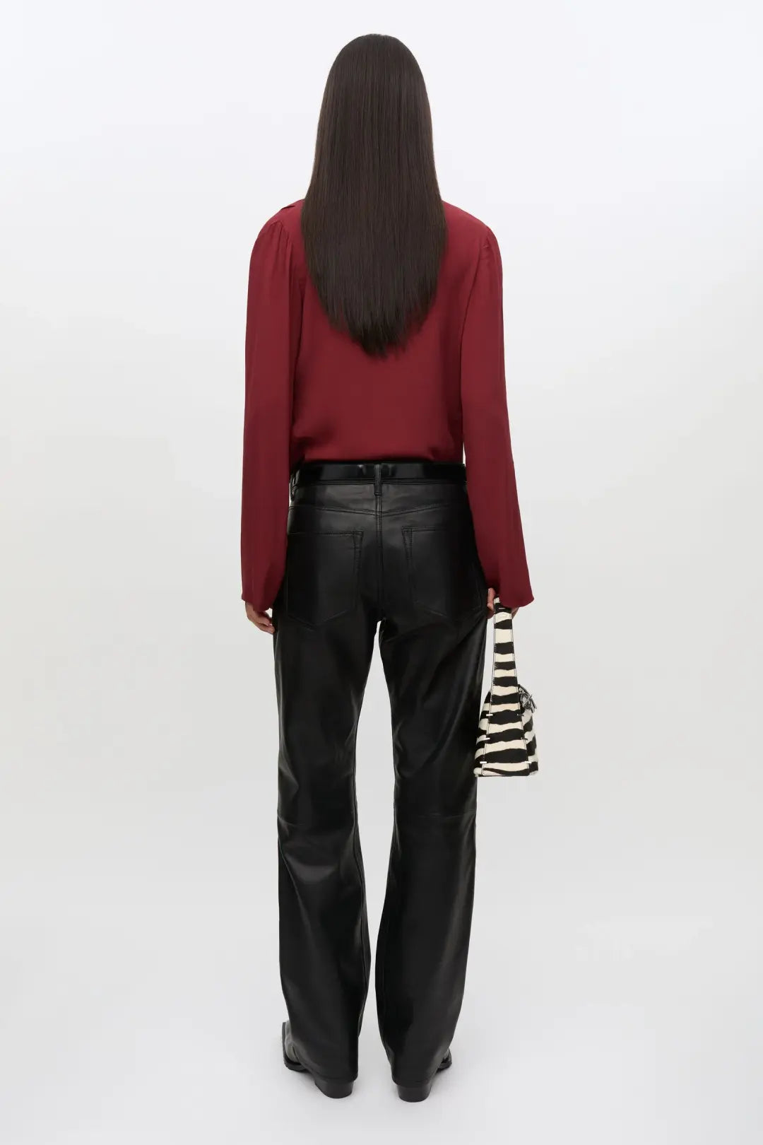 Samsøe Samsøe Saniva LS Blouse Syrah - Mojo Independent Store