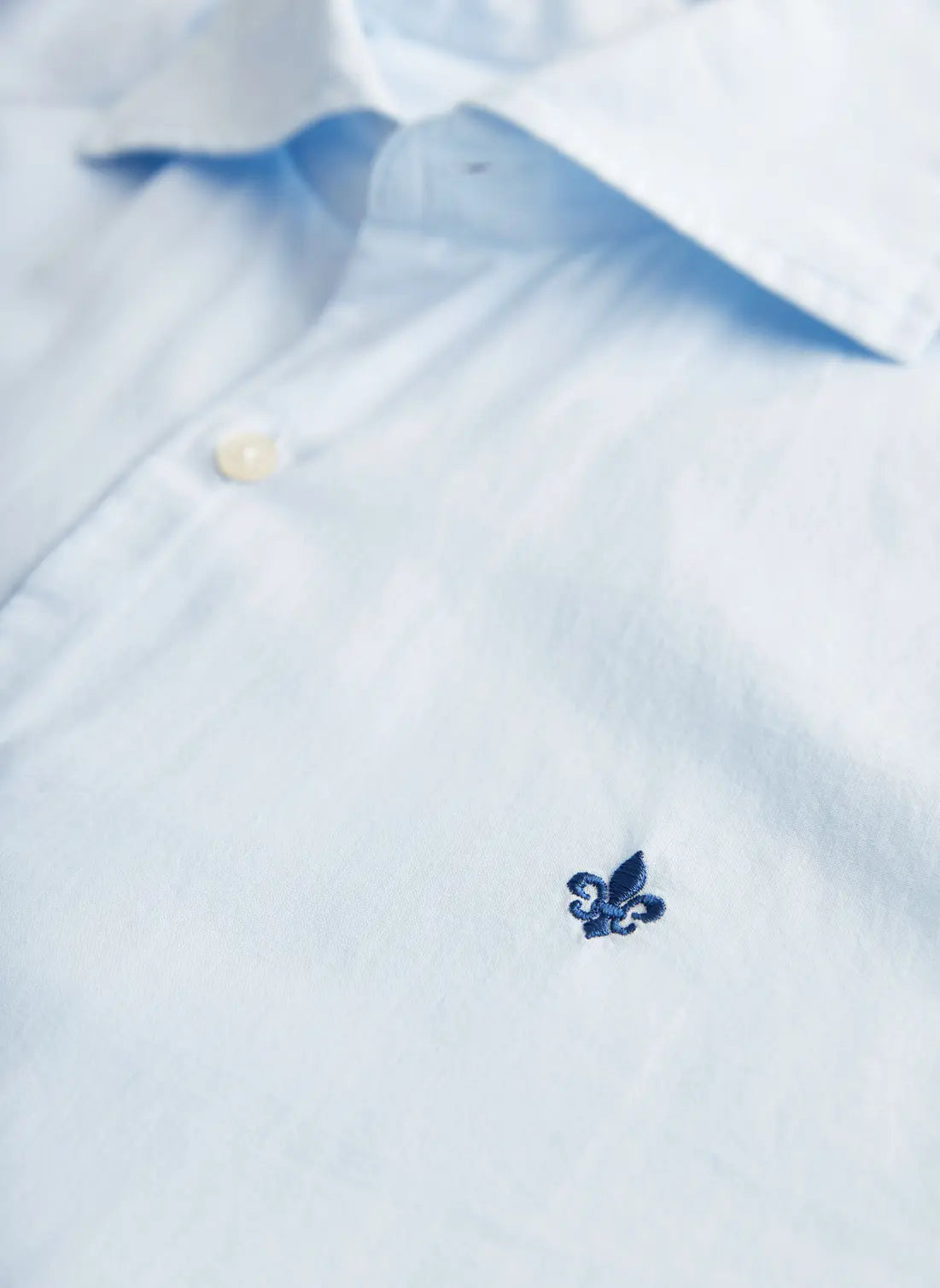 Morris Summer Lightweight Shirt Slim Fit Light Blue