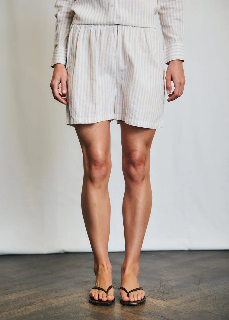 Bruun & Stengade Anemone Shorts Sand/White - Mojo Independent Store