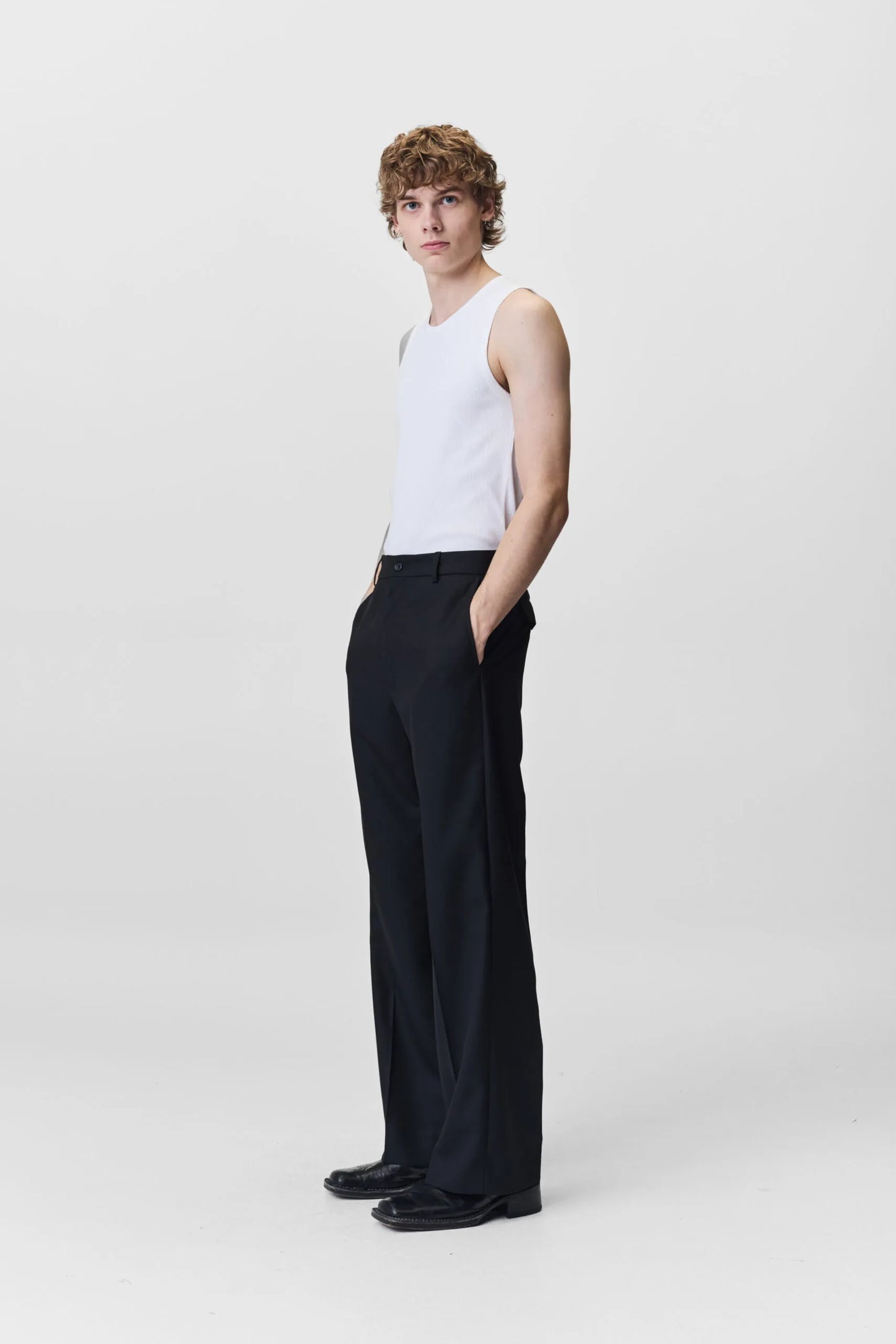 Adnym Atelier Garcon Trousers Smoke Black