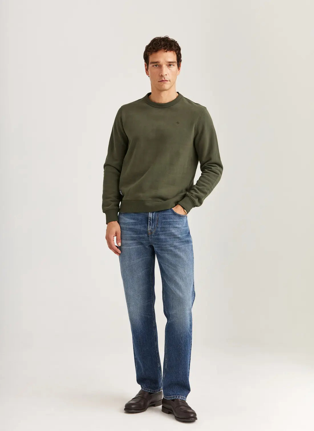 Morris Brandon Lily Sweatshirt Olive - Mojo Independent Store