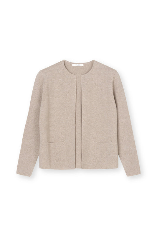 Sibin Linnebjerg Sense Cardigan Light Sand