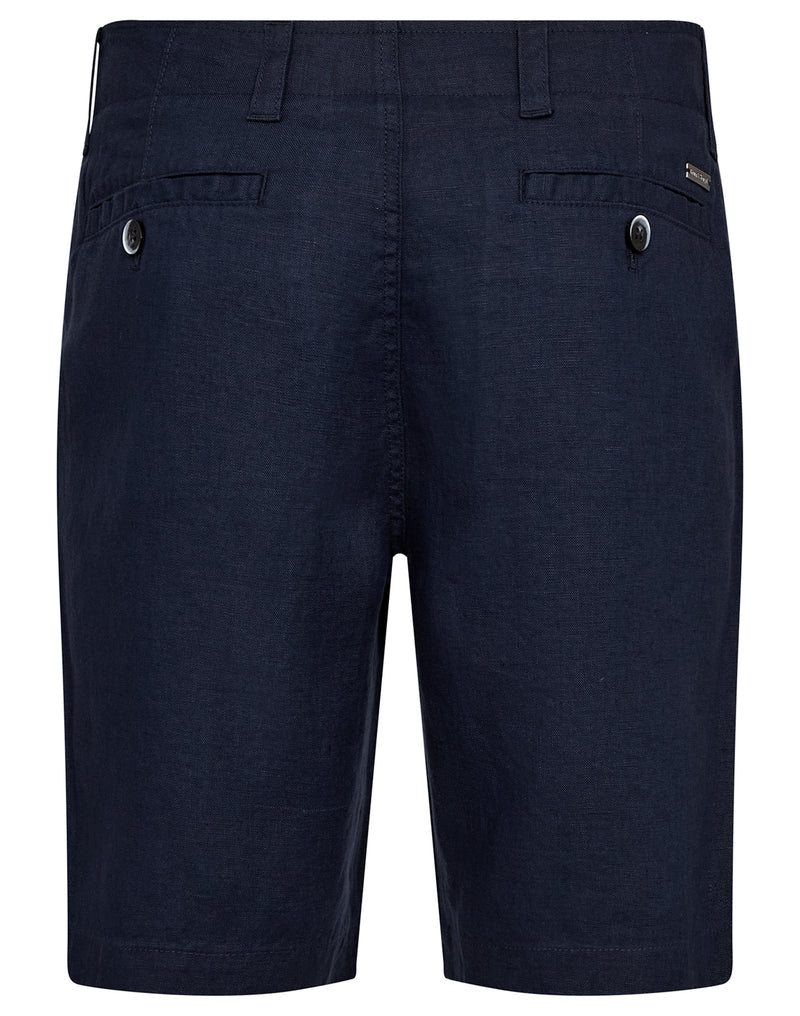 Bruun og Stengade Paolos Regular Fit Shorts Navy - Mojo Independent Store