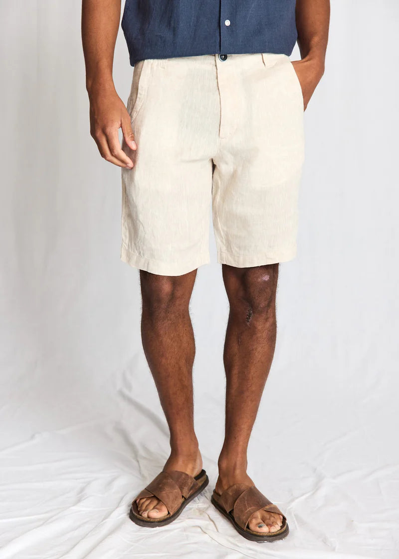 Bruun og Stengade Paolos Regular Fit Shorts Sand - Mojo Independent Store