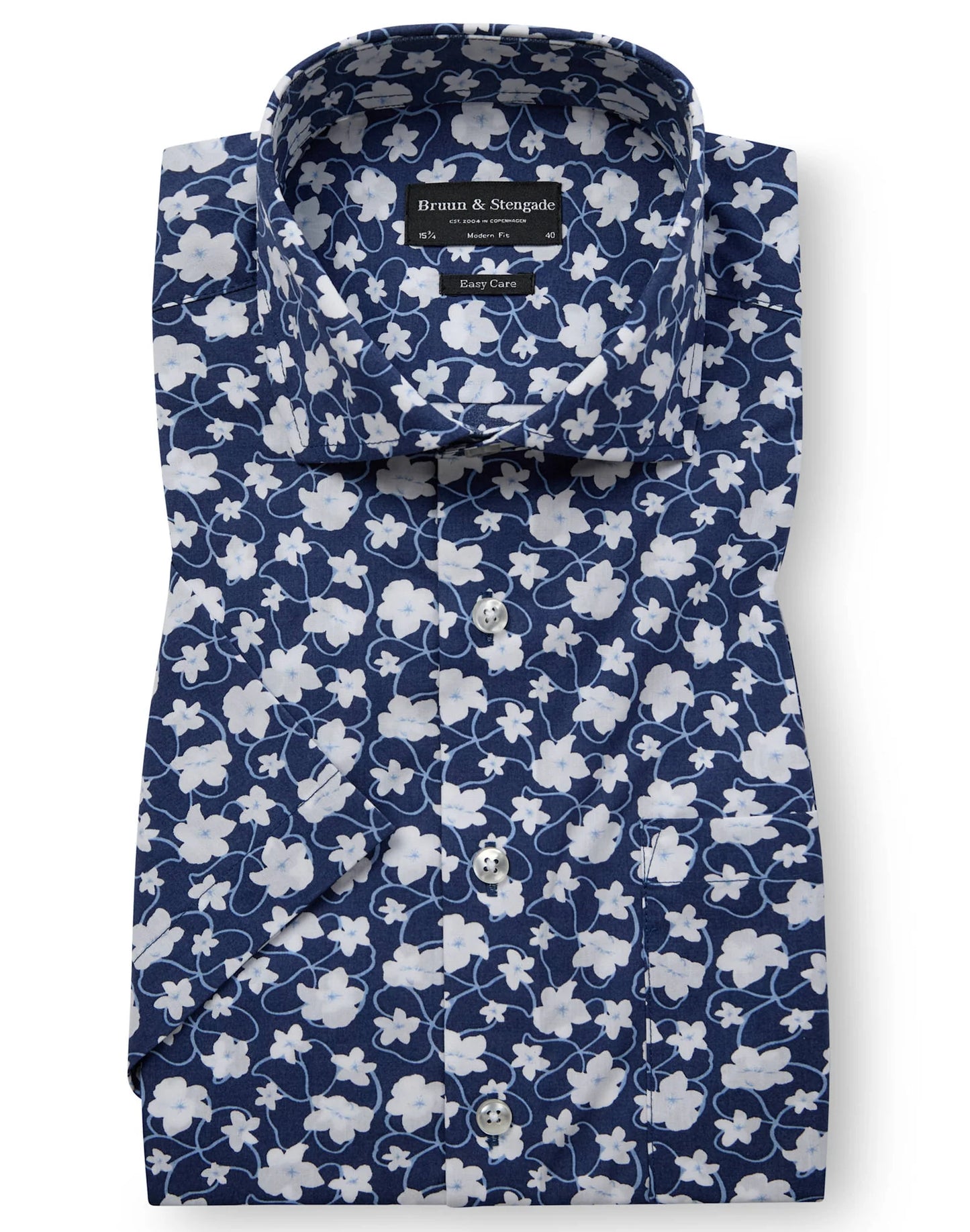 Bruun & Stengade Arpad Modern Fit Dark Blue - Mojo Independent Store