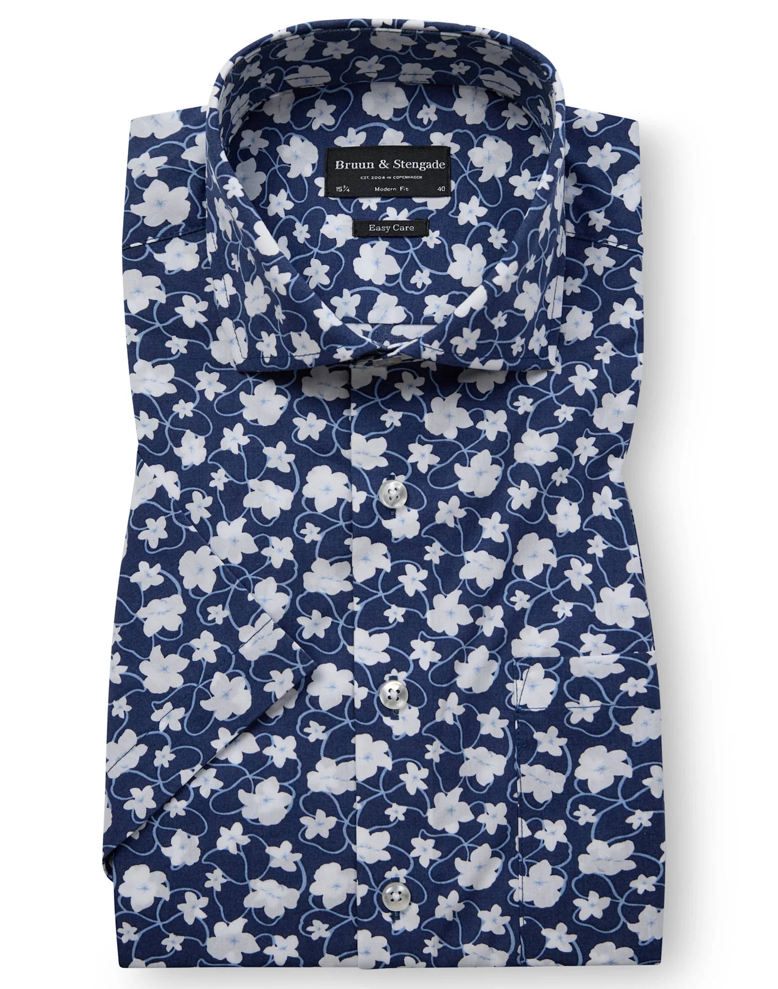 Bruun & Stengade Arpad Modern Fit Dark Blue - Mojo Independent Store