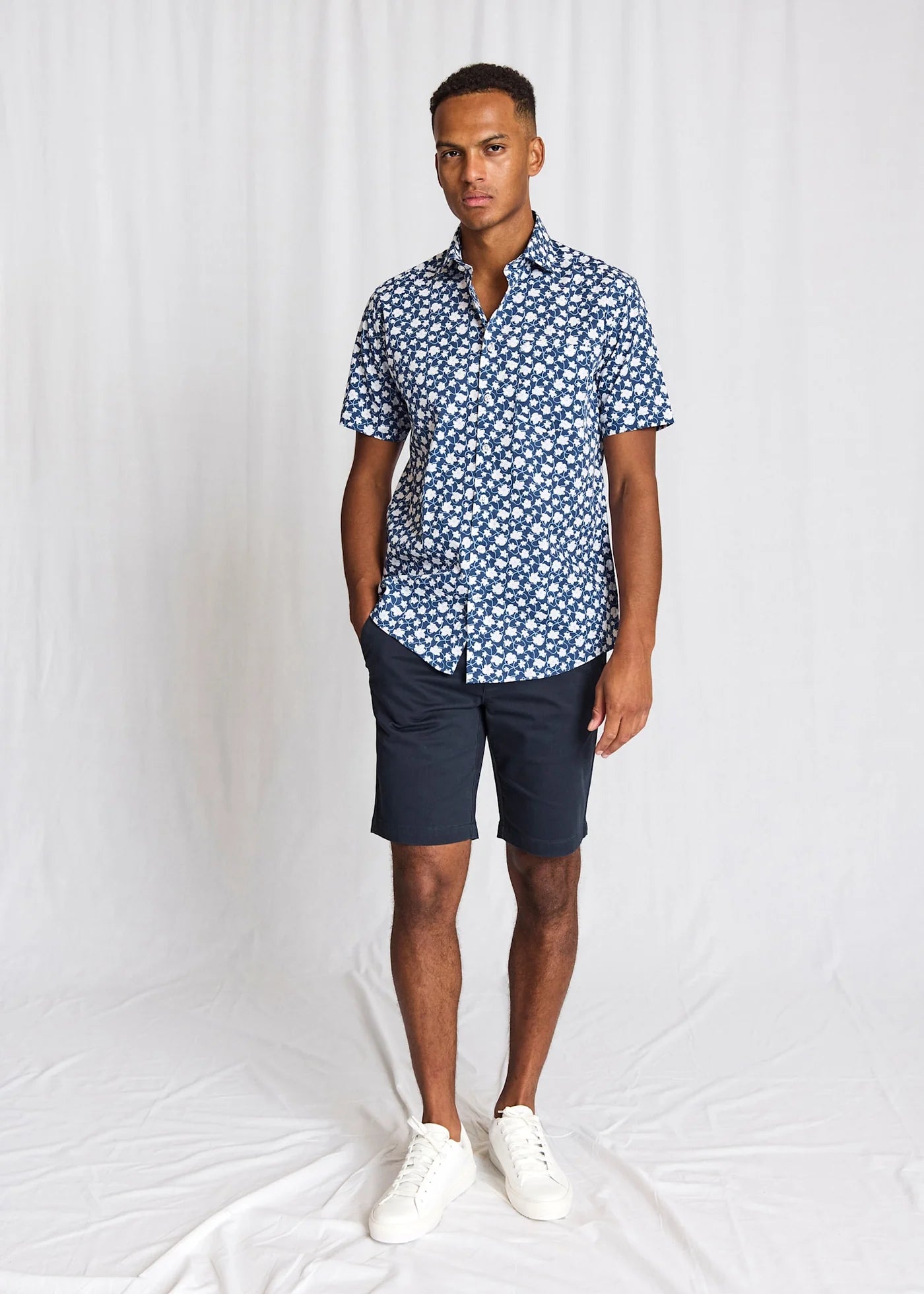 Bruun & Stengade Arpad Modern Fit Dark Blue - Mojo Independent Store