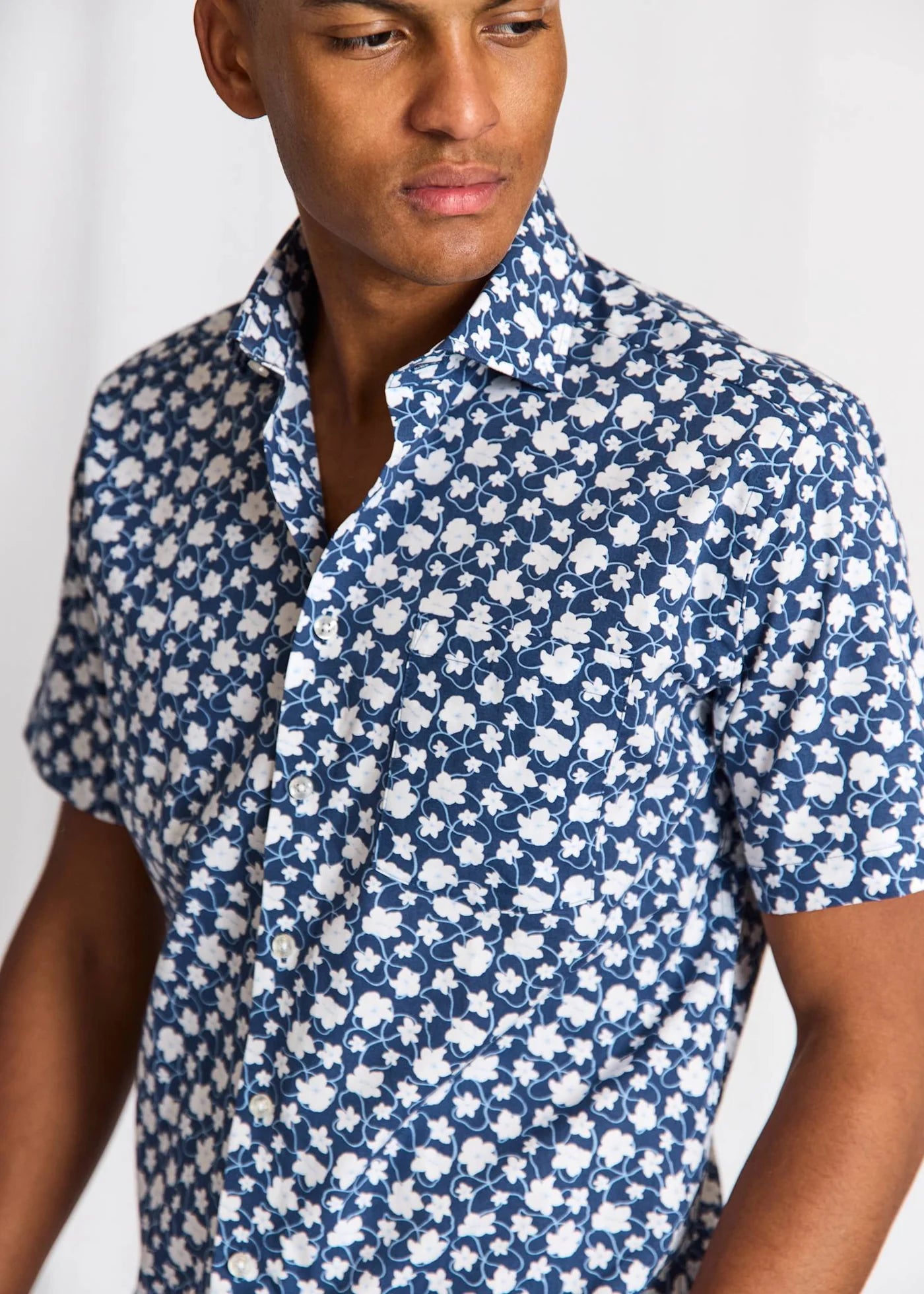 Bruun & Stengade Arpad Modern Fit Dark Blue - Mojo Independent Store