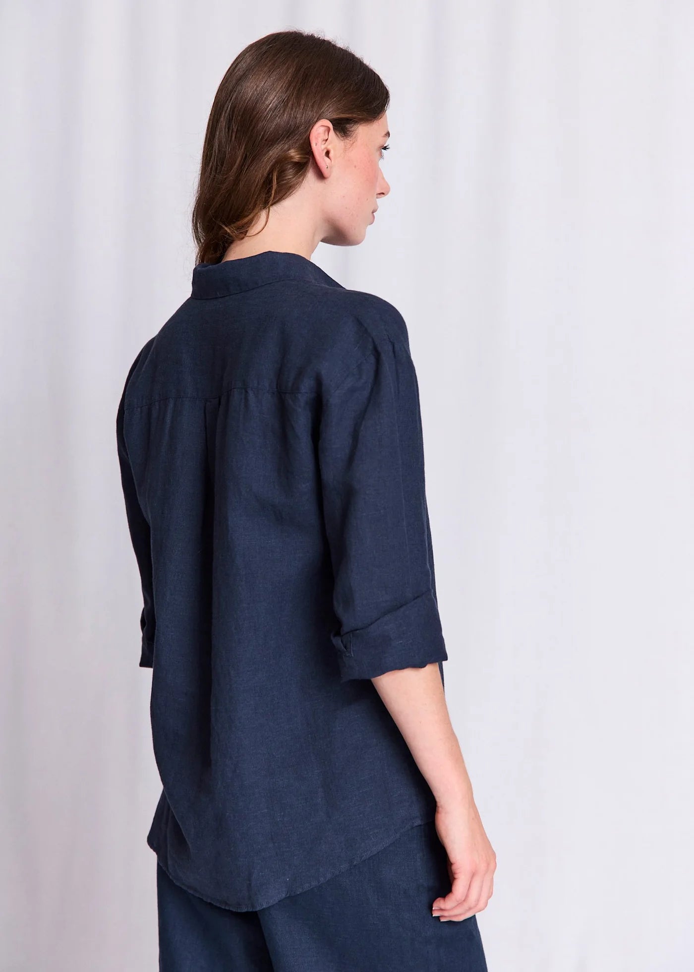Bruun & Stengade Marietta Regular Fit Shirt Navy