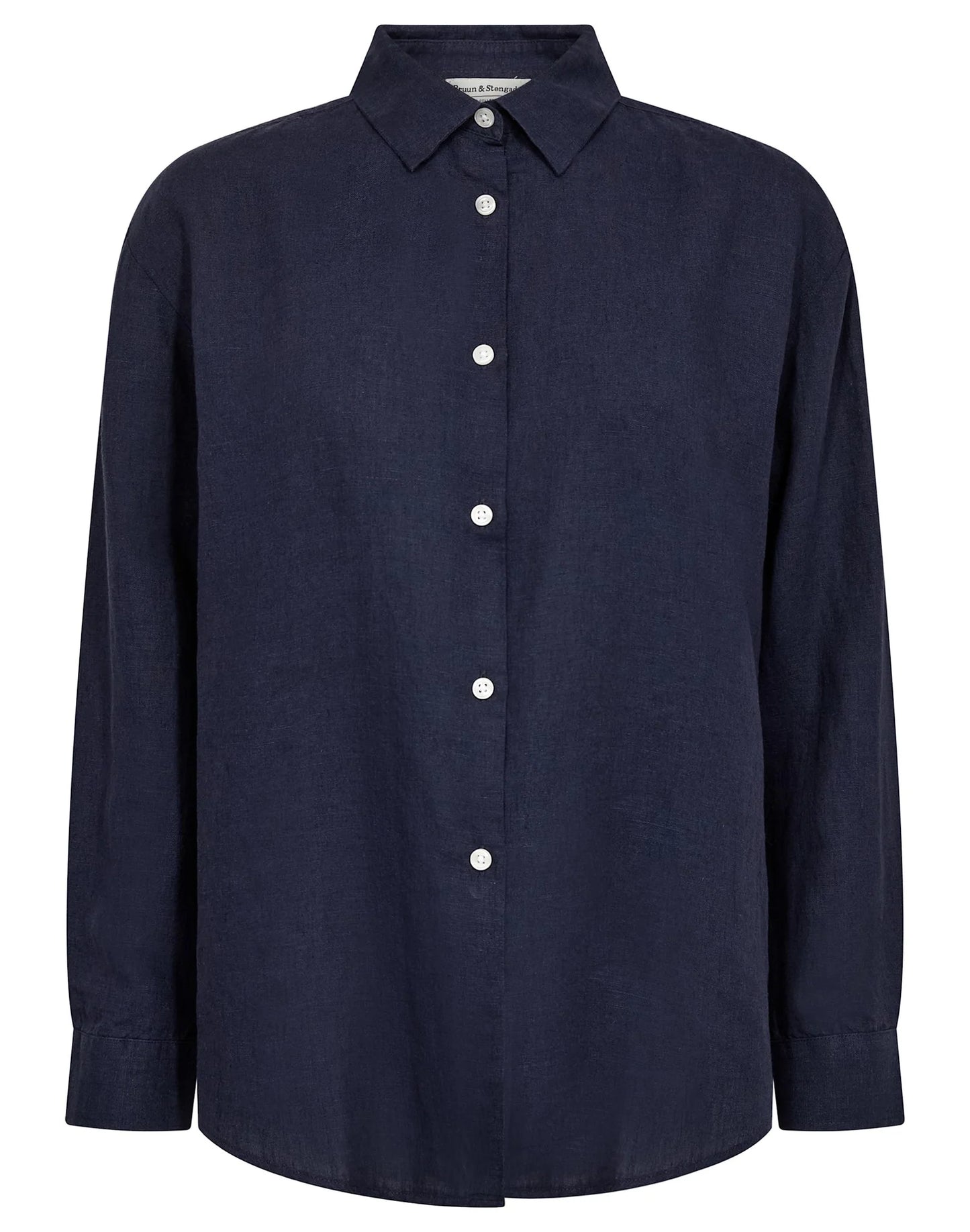 Bruun & Stengade Marietta Regular Fit Shirt Navy