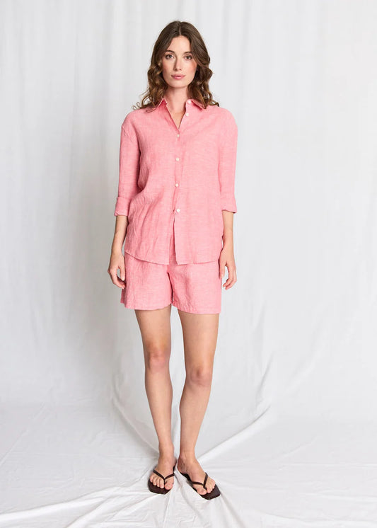 Bruun & Stengade Marietta Regular Fit Shirt Pink - Mojo Independent Store
