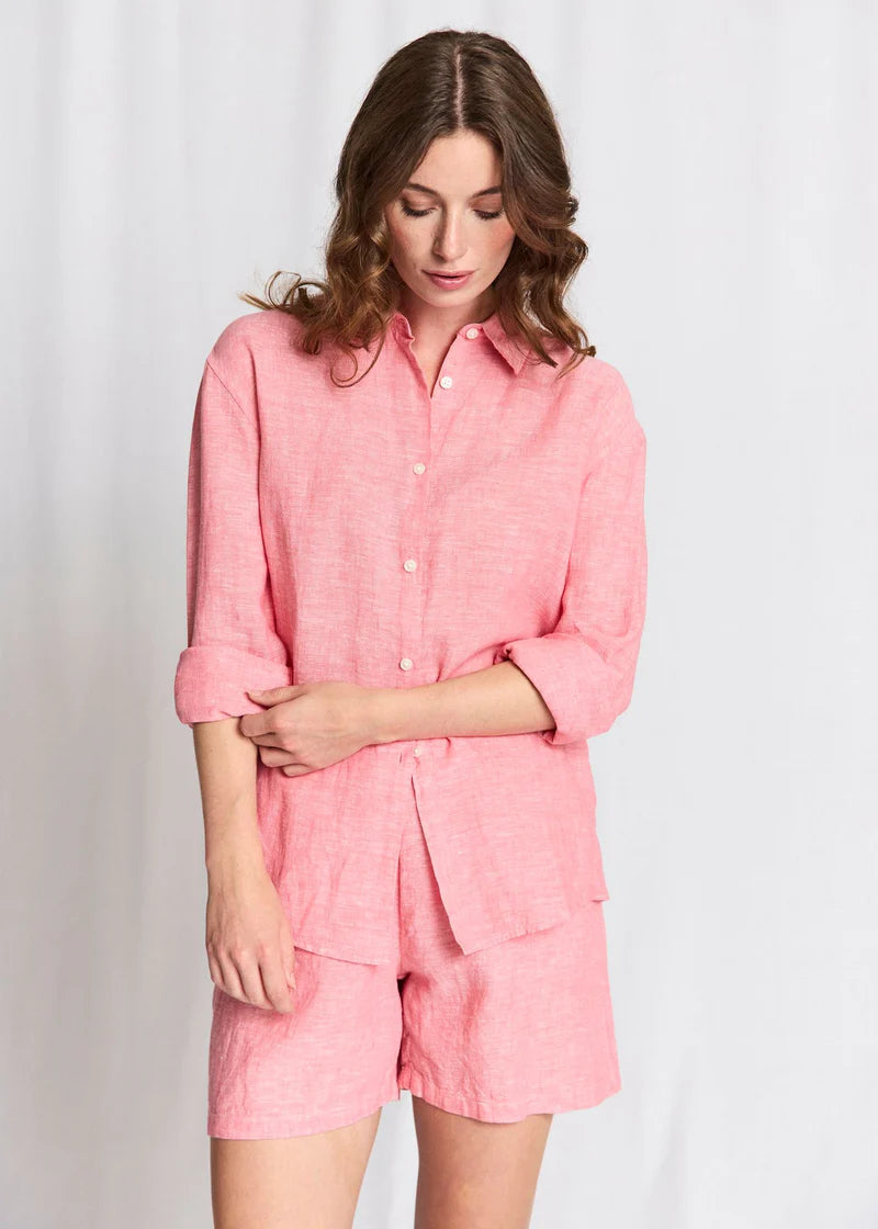 Bruun & Stengade Marietta Regular Fit Shirt Pink - Mojo Independent Store