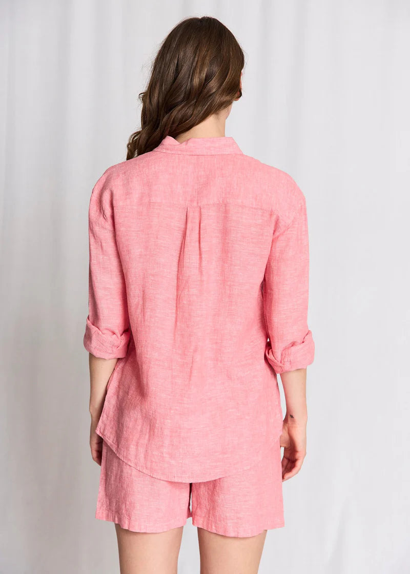 Bruun & Stengade Marietta Regular Fit Shirt Pink - Mojo Independent Store