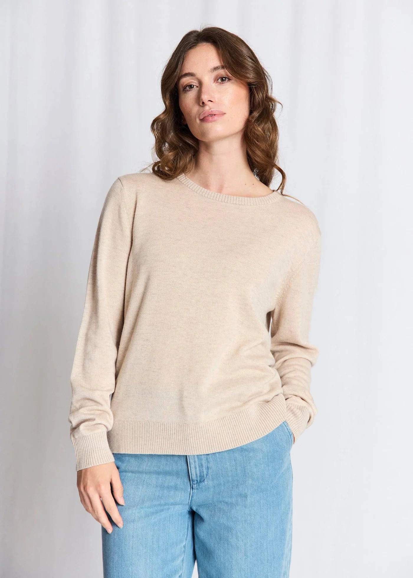 Bruun & Stengade Debora Regular Fit Knitwear Light Brown - Mojo Independent Store