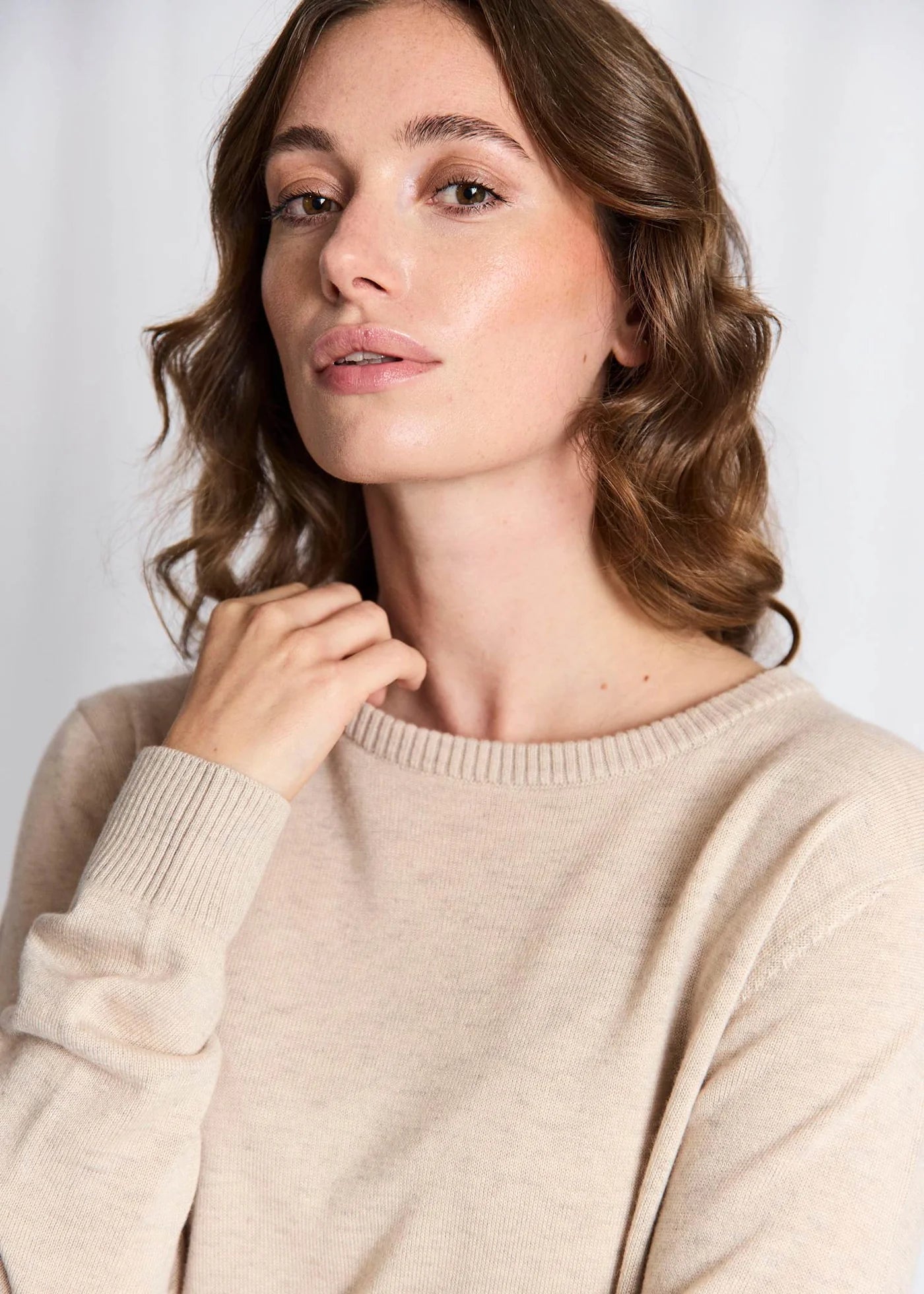 Bruun & Stengade Debora Regular Fit Knitwear Light Brown - Mojo Independent Store