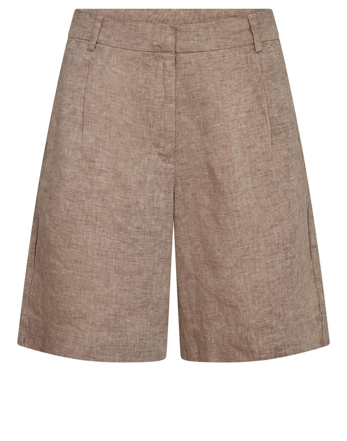 Bruun & Stengade Kricia Regulat Fit Shorts Brown