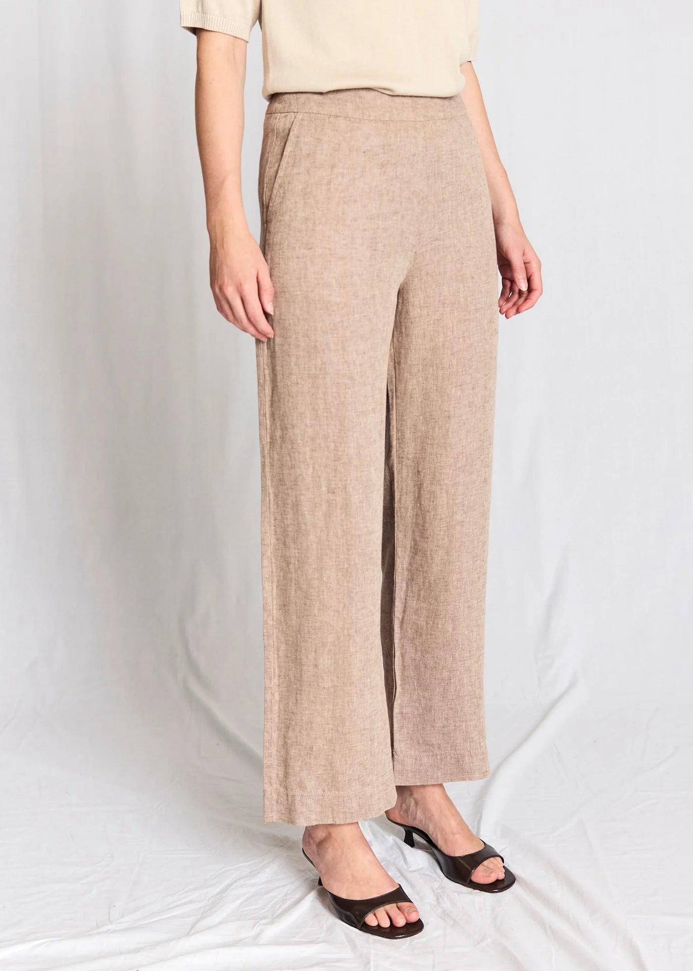 Bruun & Stengade Ines Regular Pants Brown