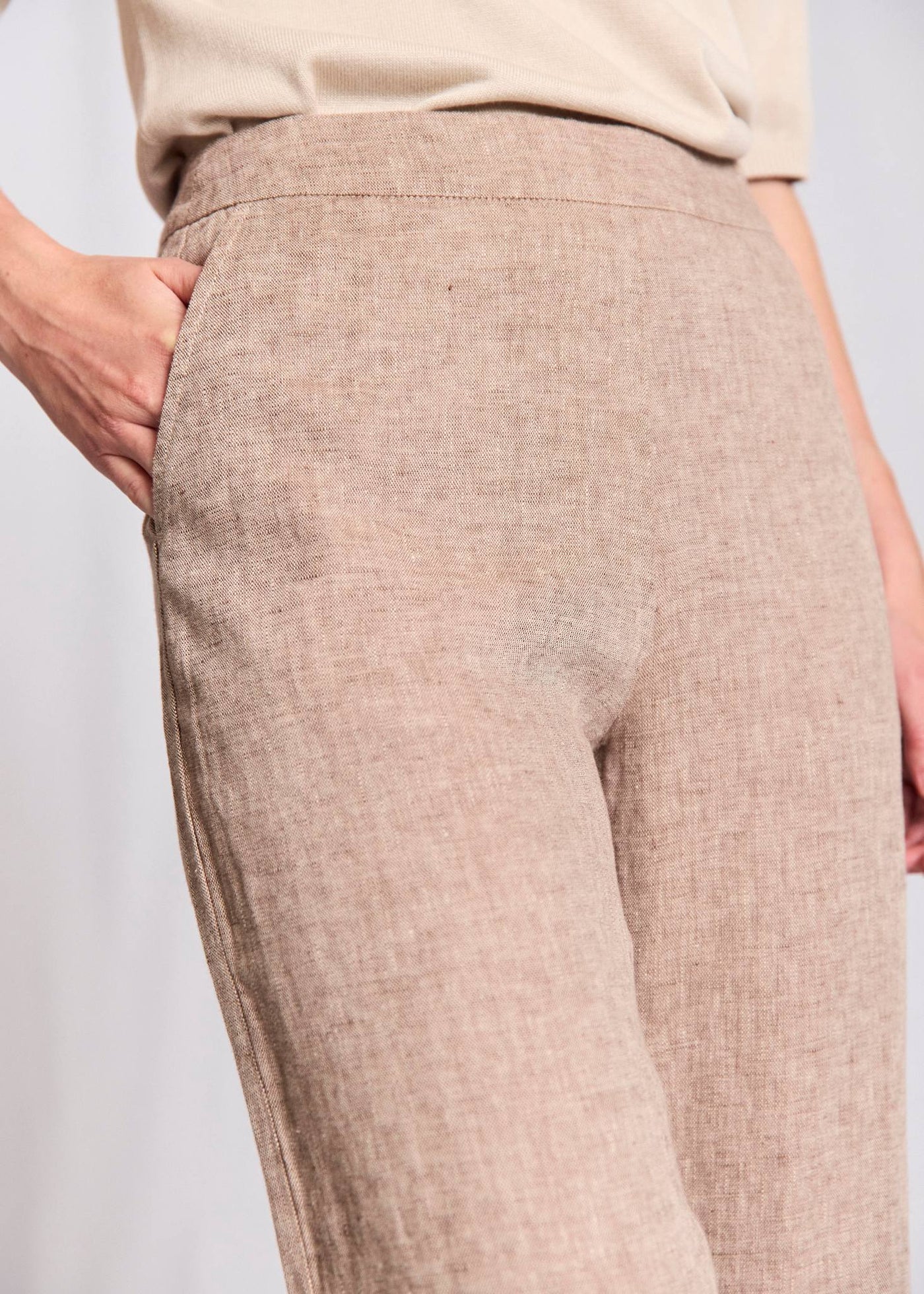 Bruun & Stengade Ines Regular Pants Brown