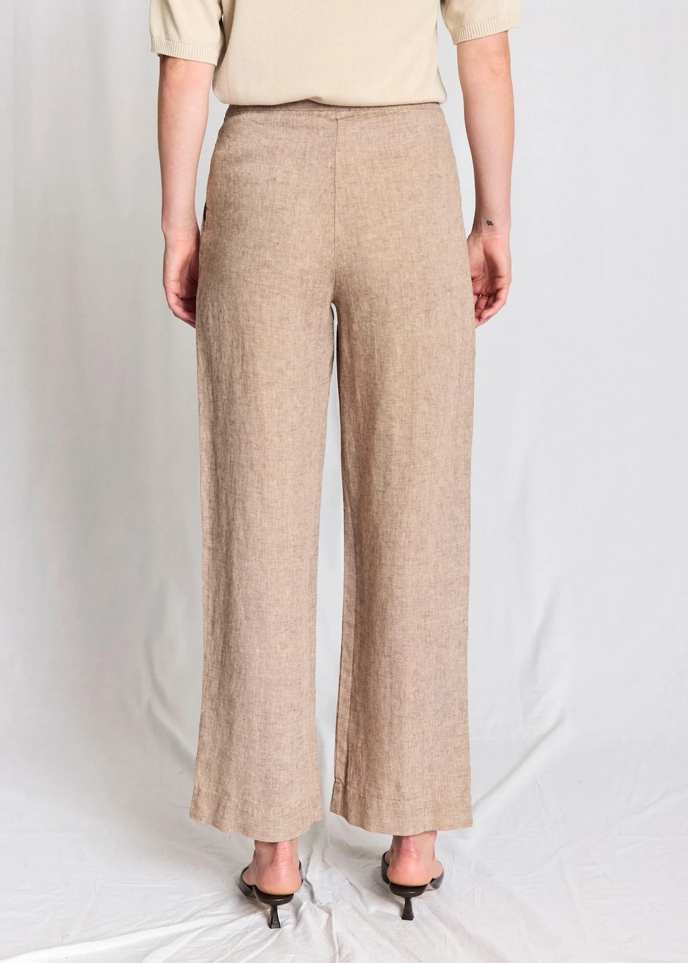 Bruun & Stengade Ines Regular Pants Brown