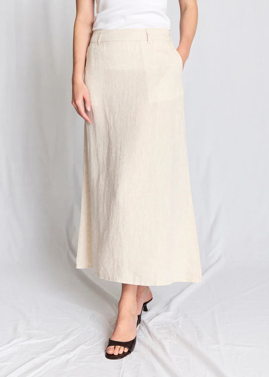 Bruun & Stengade Jolanda Regular Fit Skirt Sand - Mojo Independent Store